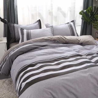 Bộ vỏ chăn ga gối Cotton Poly nhập