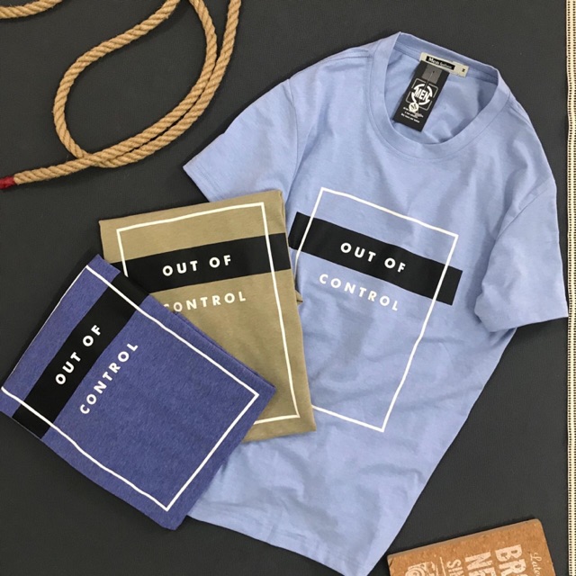 Áo Thun Nam Cổ Tròn OUT , Hàng Cao Cấp VNXK , Chất A99 .