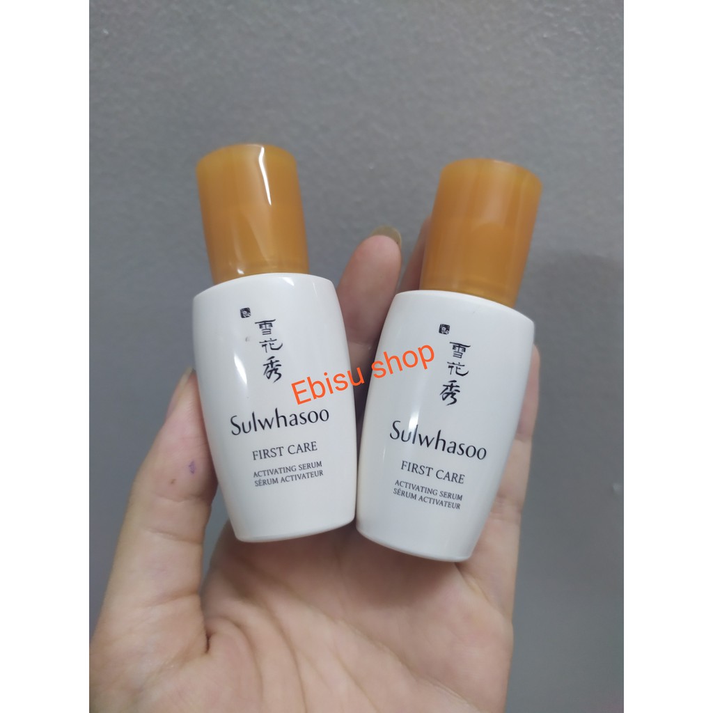 Tinh Chất dưỡng da First Care Sulwhasoo 8ml_Tinh chất Sulwhasoo First Care Activating Perfecting Serum phiên bản mới