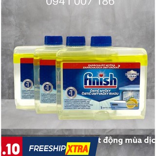 Chai vệ sinh máy rửa bát Finish 250ml
