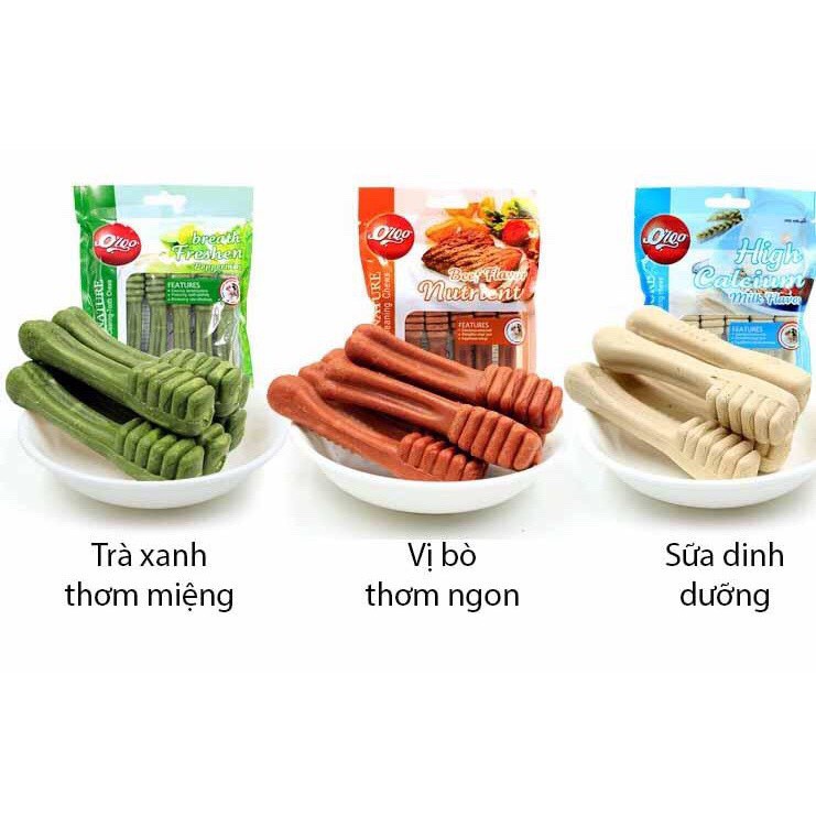 Xương Gặm Orgo Cho Chó Giúp Làm Sạch Răng, Bổ Sung Năng Lượng túi 90gram