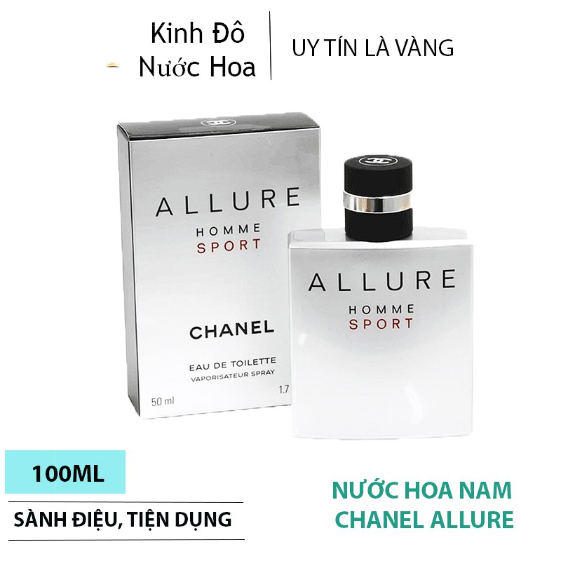 Nước Hoa Chanel Nam Allure Homme Sport EDT 100ML Thanh Mát, Năng Động Và Sắc Bén Cuốn Hút Mọi Cô Nàng