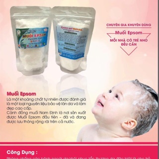 Muối EPSOM Việt Nam trong và mịn