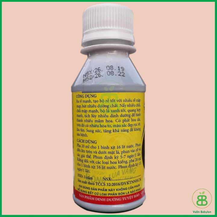 Phân Bón Lá Vitamin B1 Chuyên Cho Phong Lan 100ml