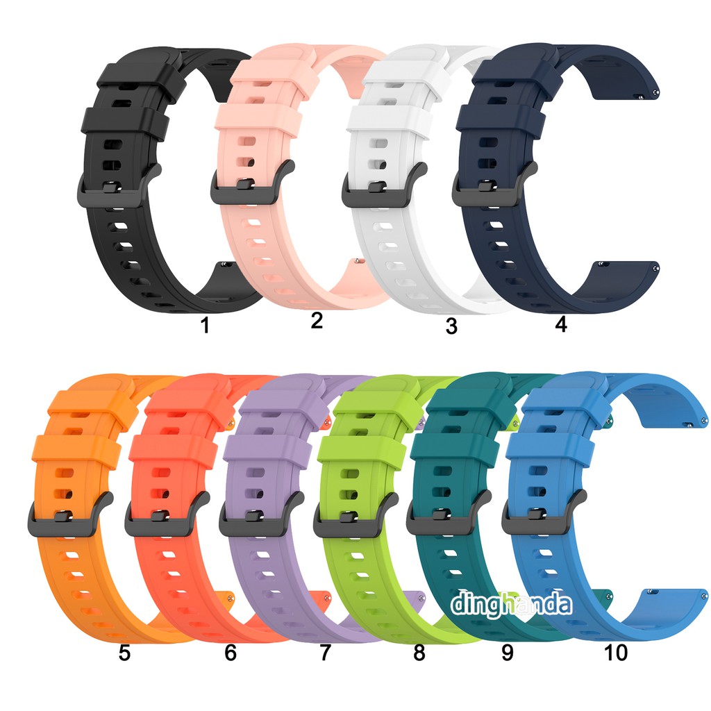 Dây Đeo Silicon Cho Đồng Hồ Thông Minh Huami Amazfit Gts 2e GTS2 mini GTS3