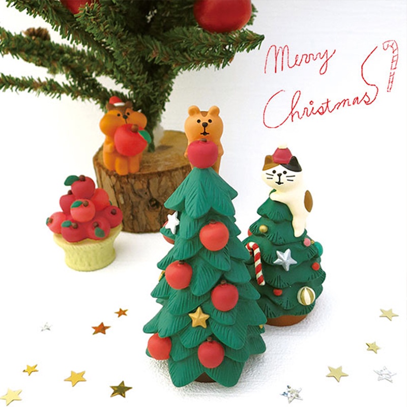 Đế Lót Ly Phong Cách Nhật Bản ❤Hộp Quà Tặng Trang Trí Cây Thông Noel d99-05