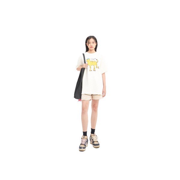 Áo thun LEVENTS "MY ANIMALS" Series Hổ/ Cream tee local brand form rộng
