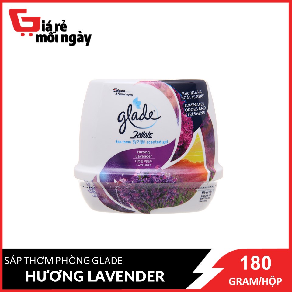 Sáp Thơm Glade Hương Lavender 180g