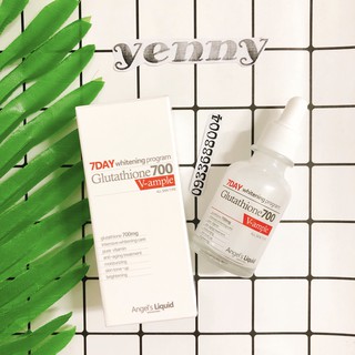Huyết thanh trắng da 7day Whitening Program Glutathione 700 V-ample