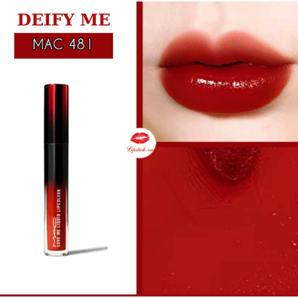 Son kem lì MAC Love Me Liquid Lipcolour
