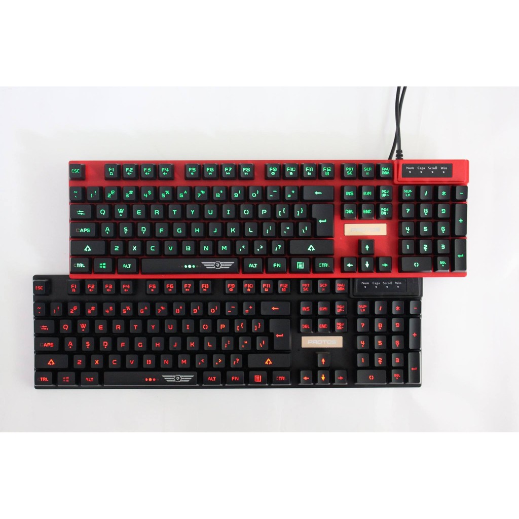 [FREESHIP 99K]_BÀN PHÍM GIẢ CƠ CHỐNG NƯỚC - PROTOS GM68