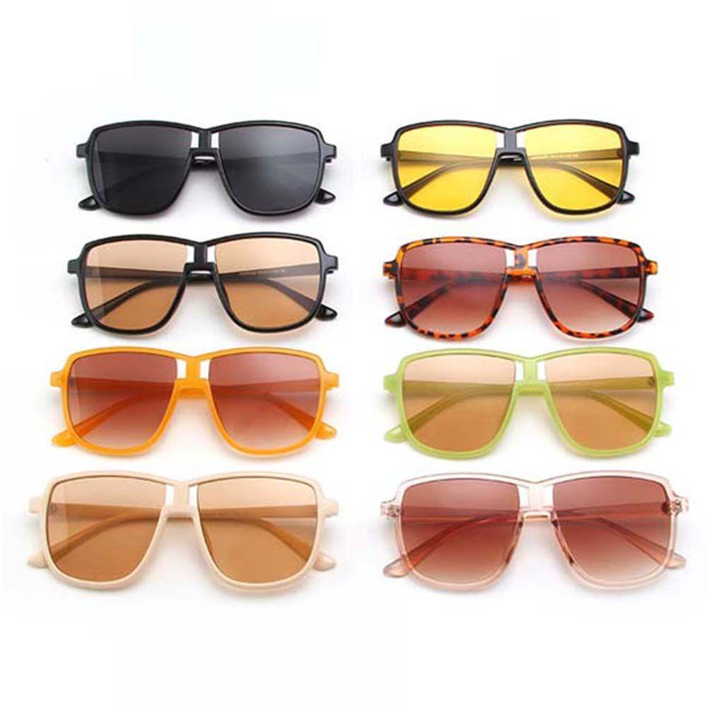 IVORY Kính Mát Gọng Nhựa Họa Tiết Da Báo Thời Trang Sang Trọng Cho Nữ