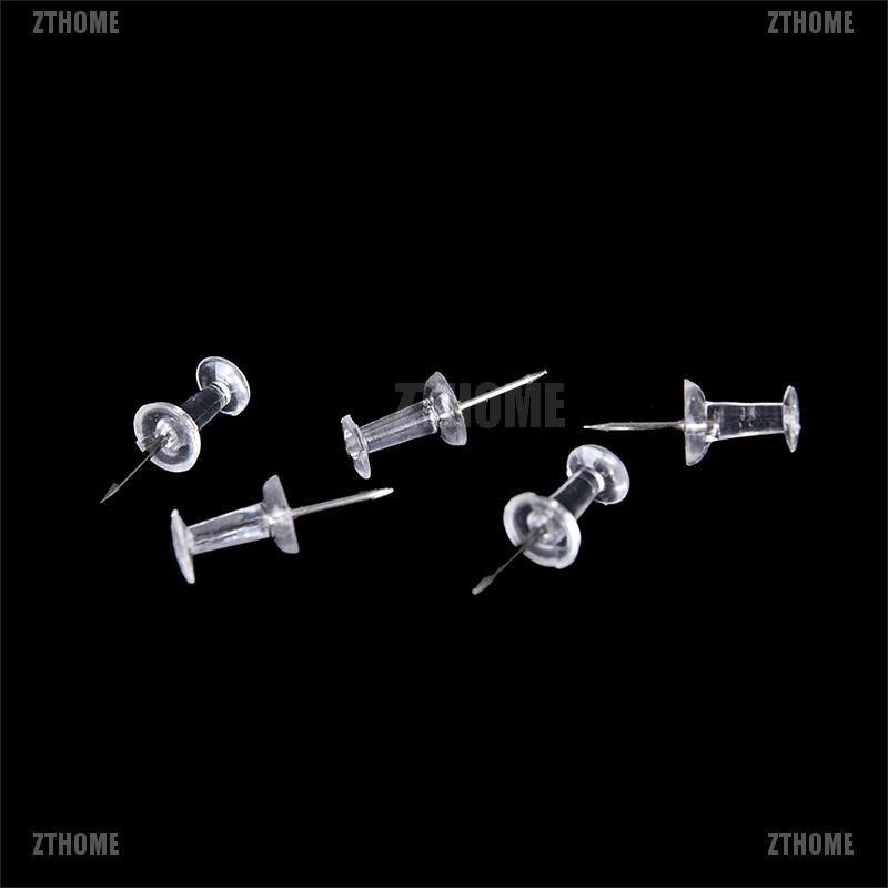 Set 40 Ghim Bản Đồ Trong Suốt