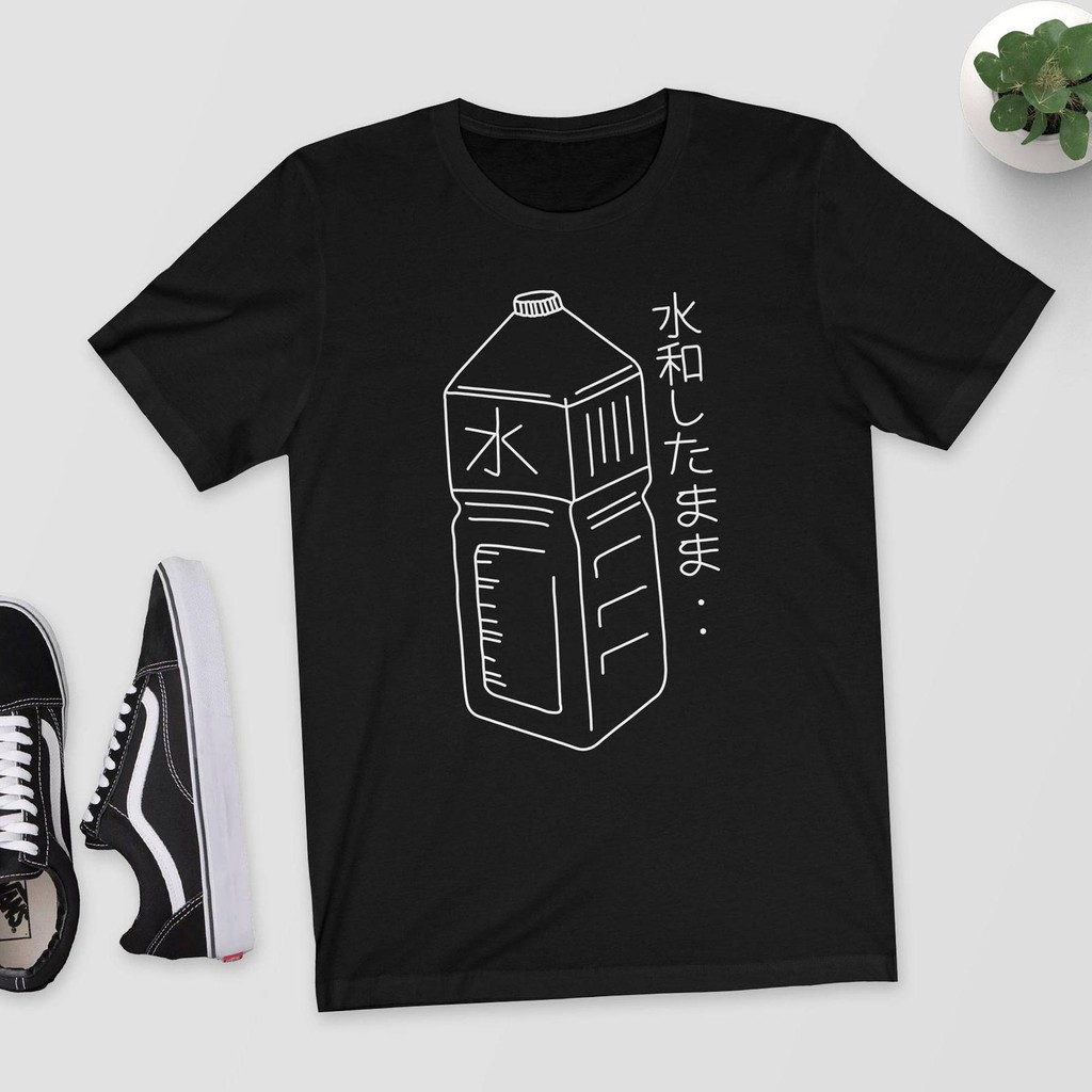 Áo Japanese Water Bottle T-Shirt