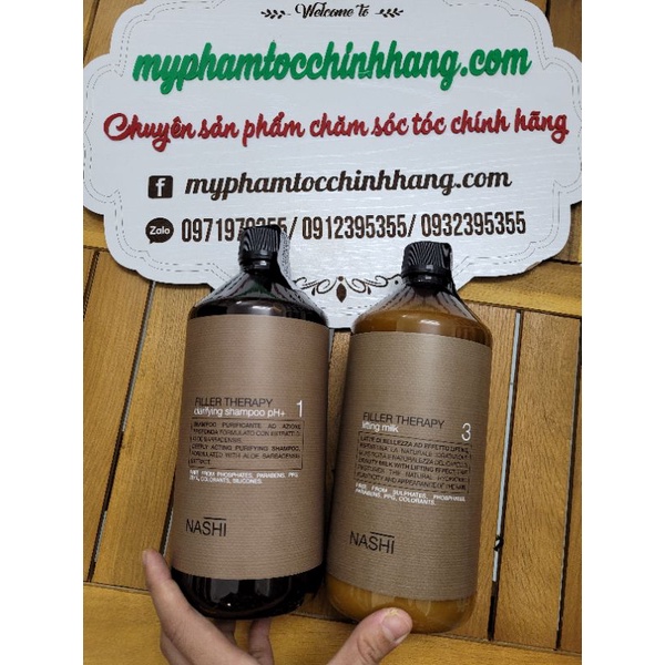 Dầu gội xả Nashi filler 1- 3 1000ml