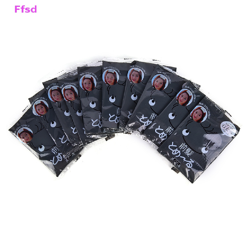 {Ffsd} Set 10 Miếng Dán Tóc Mái Trước Thần Kỳ Trang Trí Bán Chạy