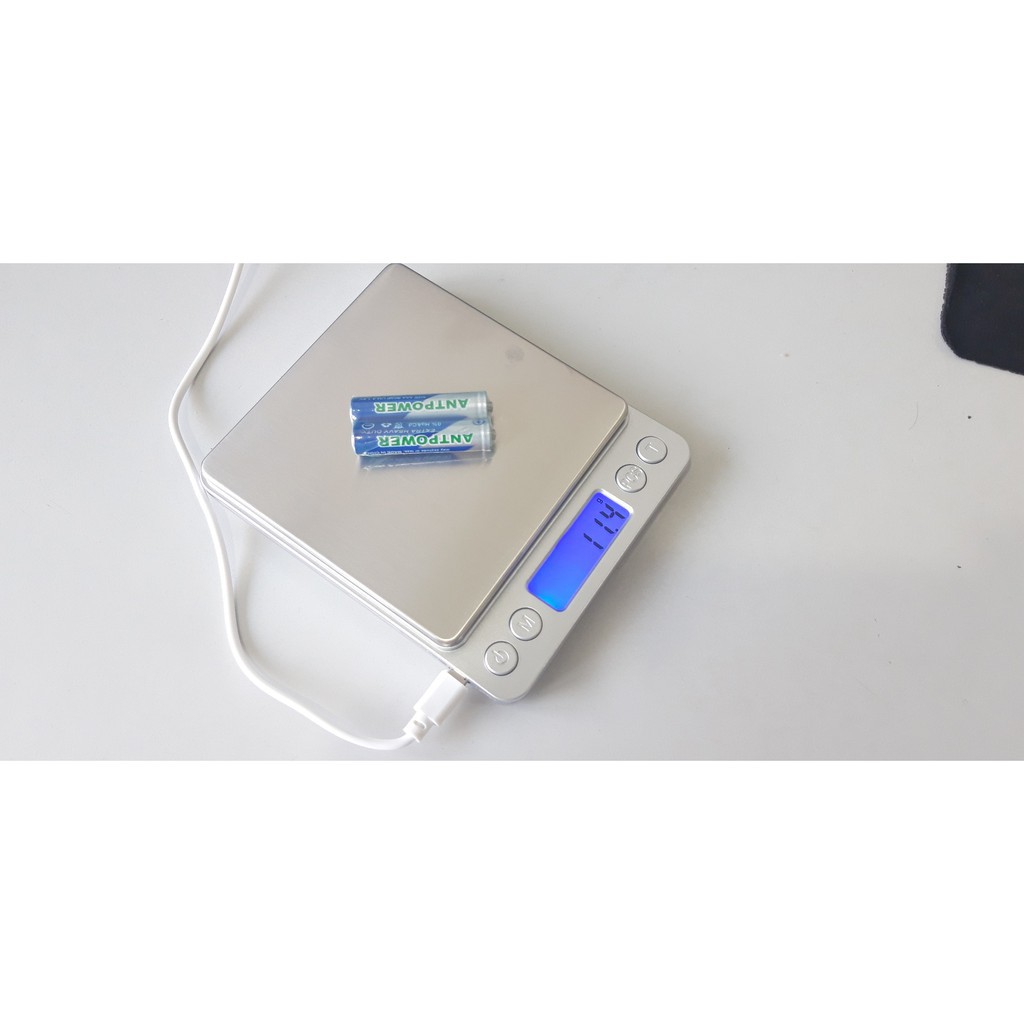 Cân điện tử Cân Tiểu Ly Điện Tử Platform 1Kg hoặc 3KG hoặc 500g/0.01G