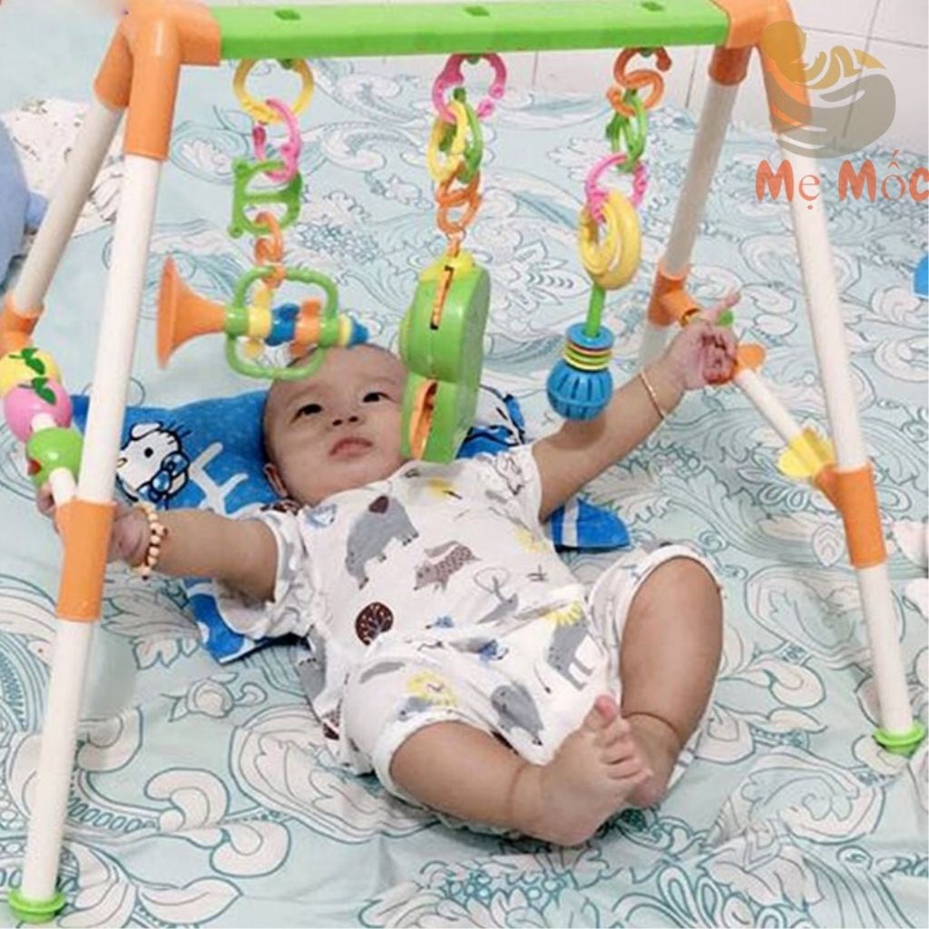Kệ Chữ A Phát Nhạc Hình Con Vẹt Cho Bé Yêu Shop Mẹ Mốc ,KVA