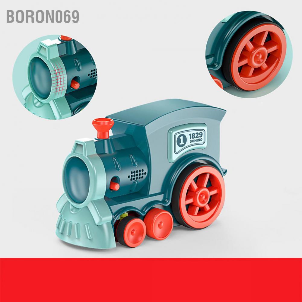 Bộ Đồ Chơi Lắp Ráp Xe Lửa Domino Dành Cho Trẻ Em