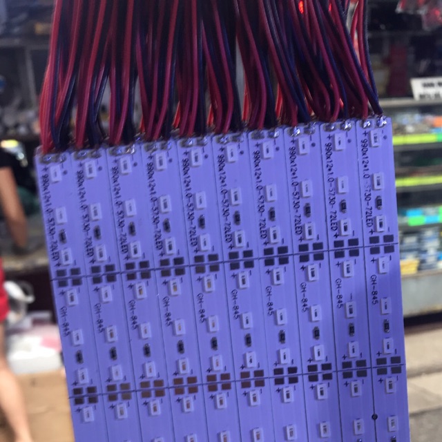 Shet 12 thanh led 5730 màu trắng