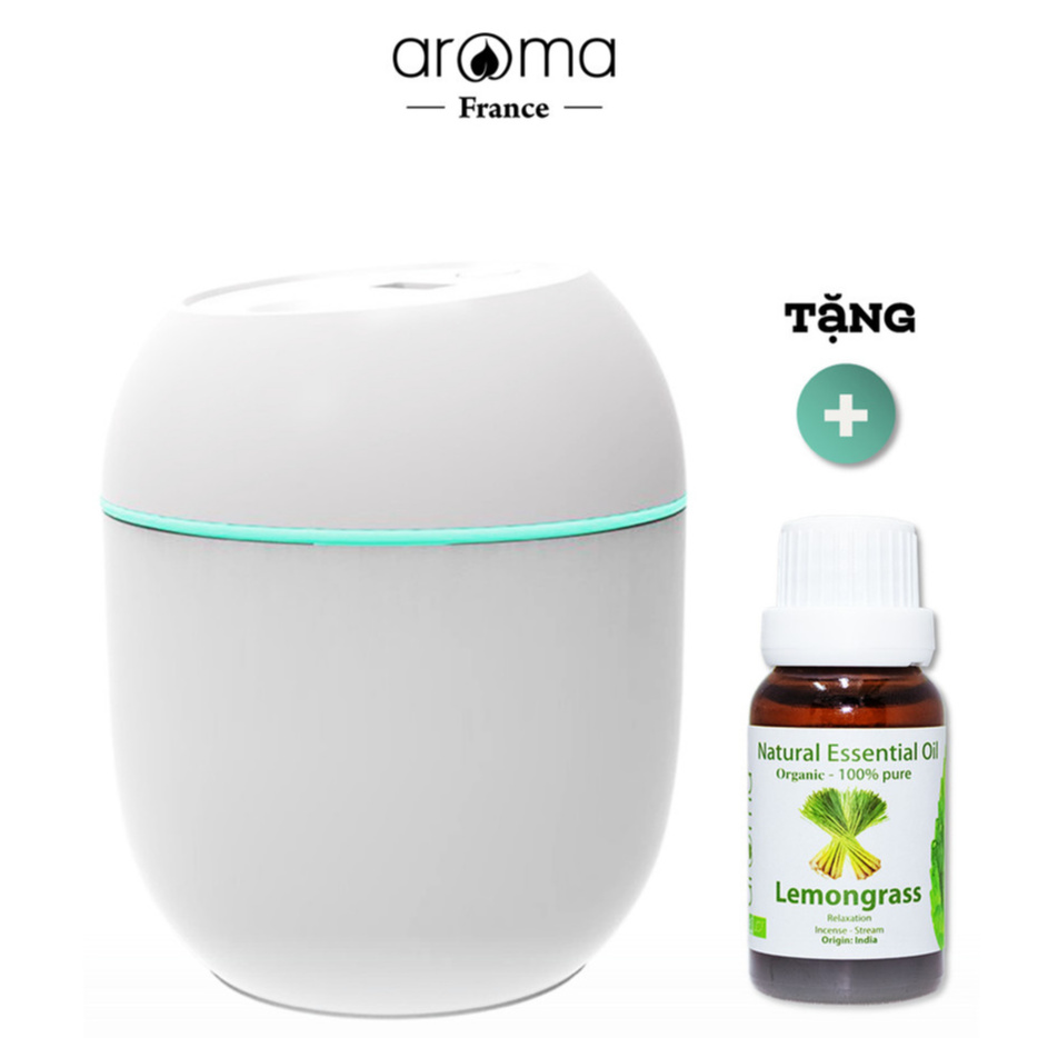Combo Máy Xông Tinh Dầu Mini Và Tinh Dầu Nguyên Chất AROMA 10ml