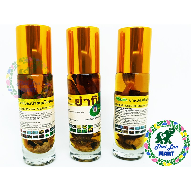 Combo lốc 12 lọ dầu otop cam 25 vị Thái Lan