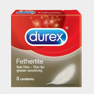 Bao cao su Durex Fetherlite - Hộp 3 cái