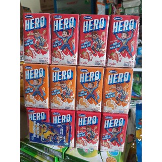 Sữa trái cây HERO 110ml vị dâu/ Cam