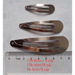 Phôi kẹp hình giọt nước làm kẹp handmade