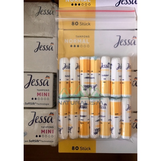 Tampon 2 3 4 giọt Labell Jessa Băng Vệ Sinh dạng que