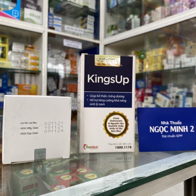 ✅ KingsUp ( hộp 30 viên ) Tăng cường sinh lý Nam [ king up Kingsup , king , up , king ups ]