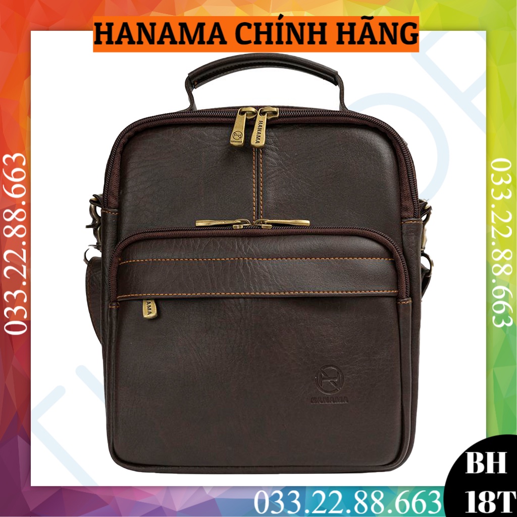 Túi Đeo Chéo Nam Nữ, Túi Da Bao Tử HANAMA Lava 5 - Da Thật - Có Phiếu BH 18 Tháng | BigBuy360 - bigbuy360.vn