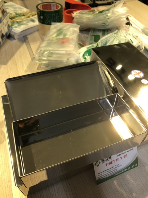 ❤️ Hộp Inox Chữ Nhật Đựng Dụng Cụ Spa, Y Tế size nhỏ đến đại HỘP CHỮ NHẬT INOX - HỘP ĐỰNG DỤNG CỤ SPA, Y TẾ