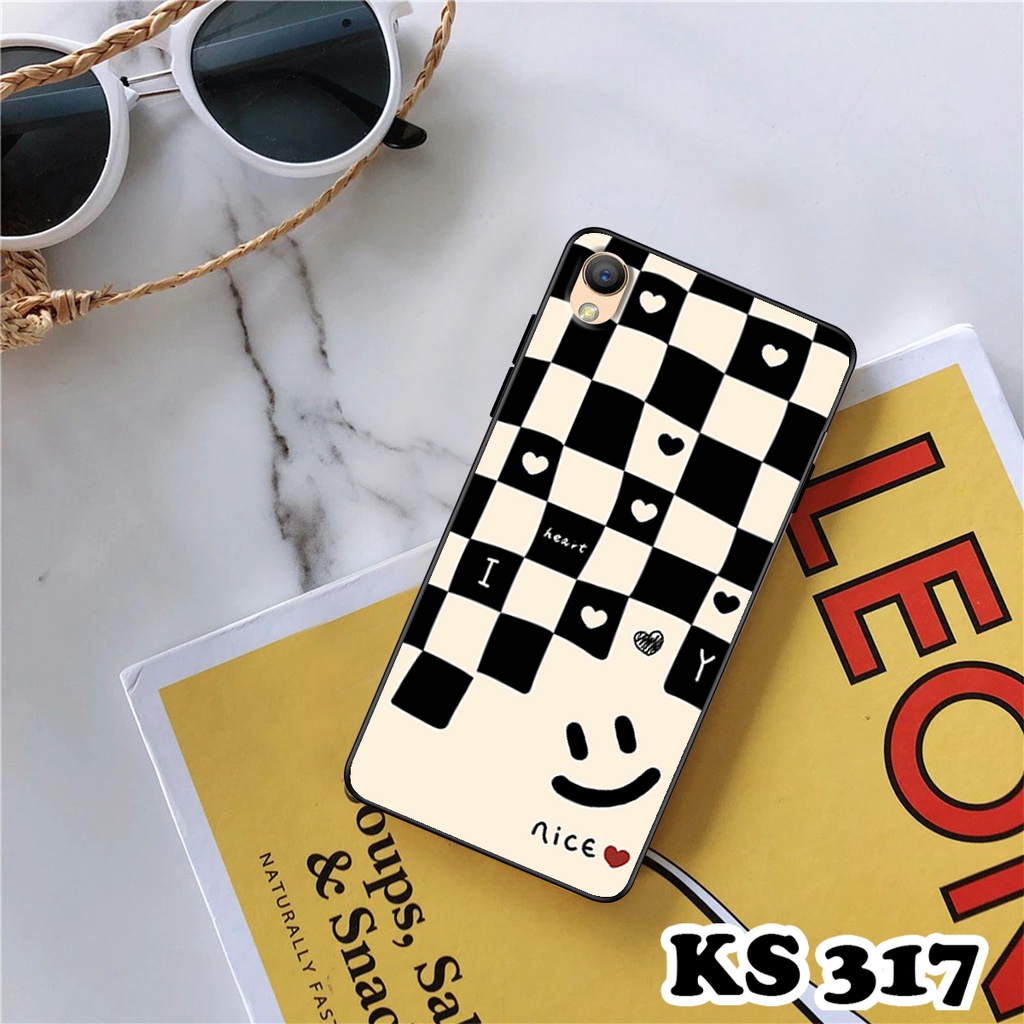 Ốp lưng Oppo A33 - Oppo A37 - Oppo Neo 7 - Oppo Neo 9 - Ốp in hình họa tiết caro - Chất liệu TPU siêu bền, sang trọng