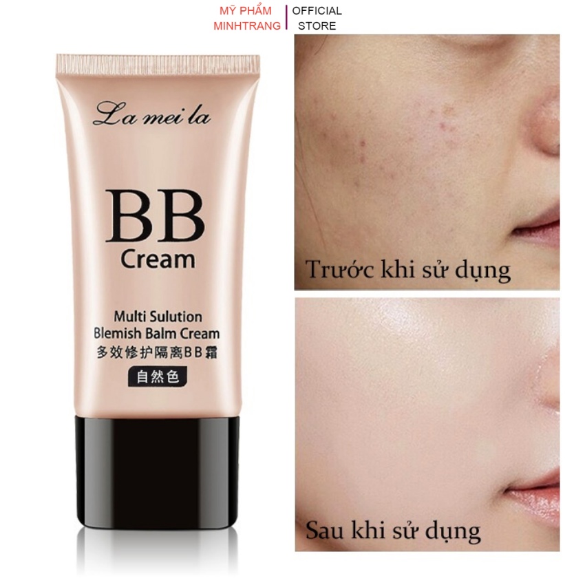 Kem Nền Trang Điểm BB Cream Moisturing Lameila 7007,Kem Che Khuyết Điểm Lameila Lâu Trôi,mềm mịn,tự nhiên,kiềm dầu