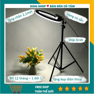 [ĐẦY ĐỦ PHỤ KIỆN] Đèn LiveStream - Hỗ trợ ánh sáng Chụp Ảnh, Make Up Trang Điểm, Chụp ảnh sản phẩm, Tiktok 3 Chế Độ Sáng
