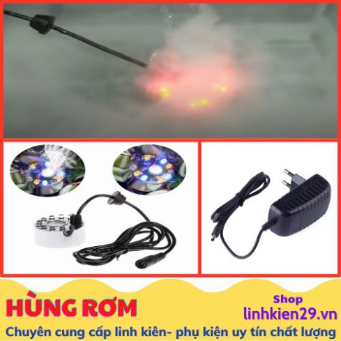 Động cơ tạo hơi nước 12 Led 24V [COMBO]