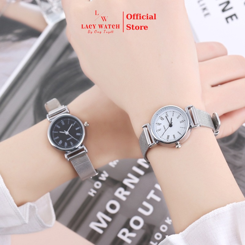 Đồng hồ nữ LaCy Watch đồng hồ đeo tay dây kim loại mặt tròn nhỏ cọc số La Mã trẻ trung DHJI0020 | BigBuy360 - bigbuy360.vn