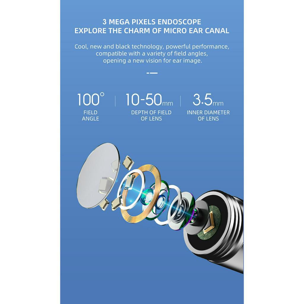 Dụng cụ lấy ráy tai Xiaomi Bebird R1  -  có đèn LED và camera - Xiaomi Fans