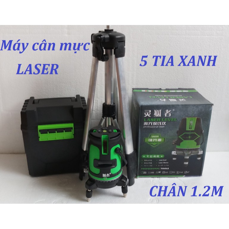 Máy cân mực 5 tia xanh