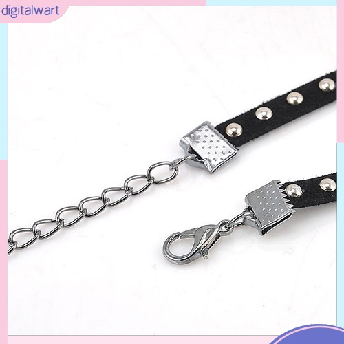 Vòng cổ choker thiết kế đinh tán cá tính trẻ trung dành cho nữ