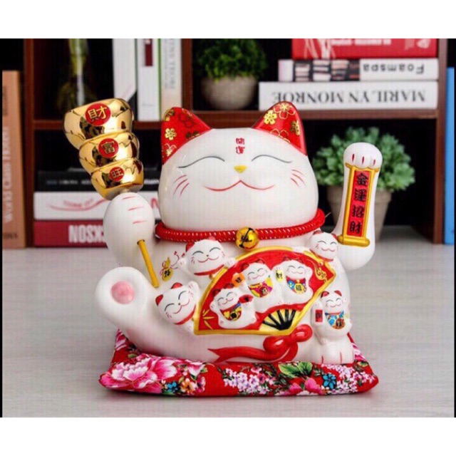 Mèo vẫy tay sâu tiền siêu hot cao 27cm