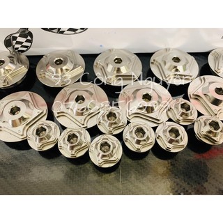 ốc mâm lửa yamaha , honda inox 304