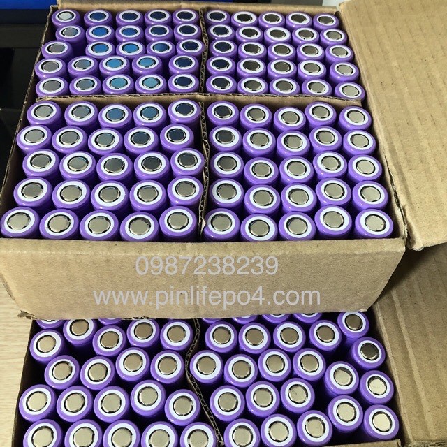 Pin sắt LifePO4 18650 3.2V 1500mAh mới 100%