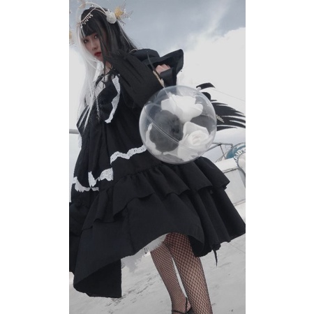 Cosplay Nữ Thần Full set Custom + Vương miện + Trượng + Vớ + Giày + Phụ kiện | BigBuy360 - bigbuy360.vn