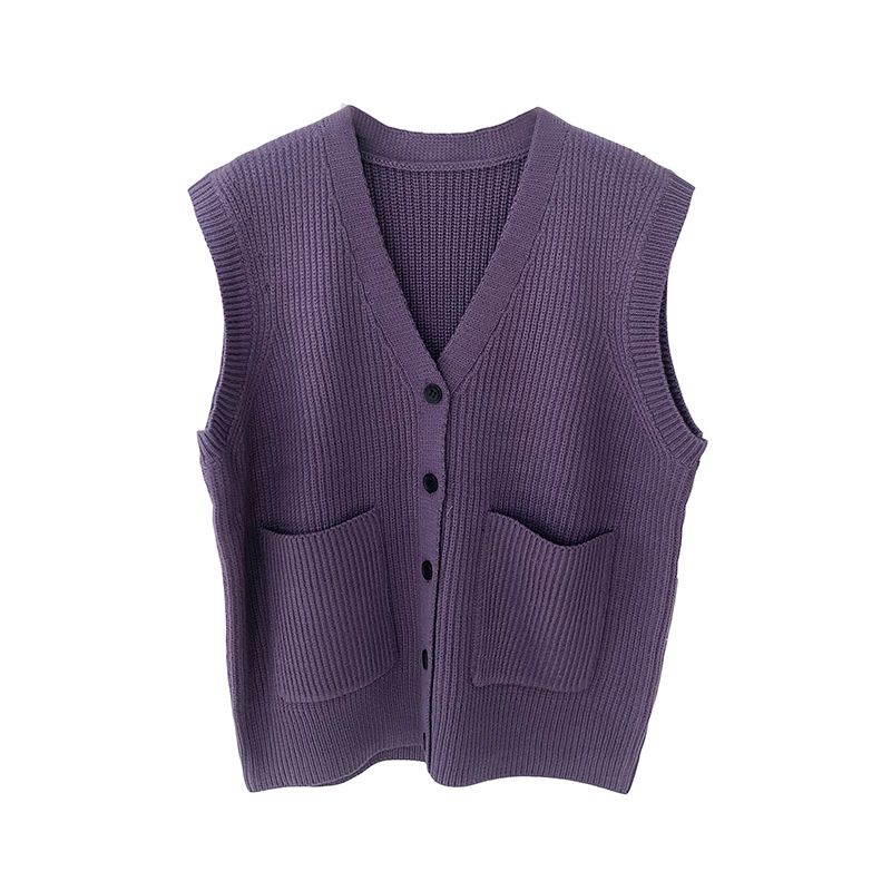 Áo khoác cardigan dệt kim mềm mại phong cách Hàn Quốc thời trang thu đông dành cho nữ
