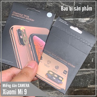 Miếng dán Camera viền màu cho Xiaomi Mi 9 / Mi 9 SE