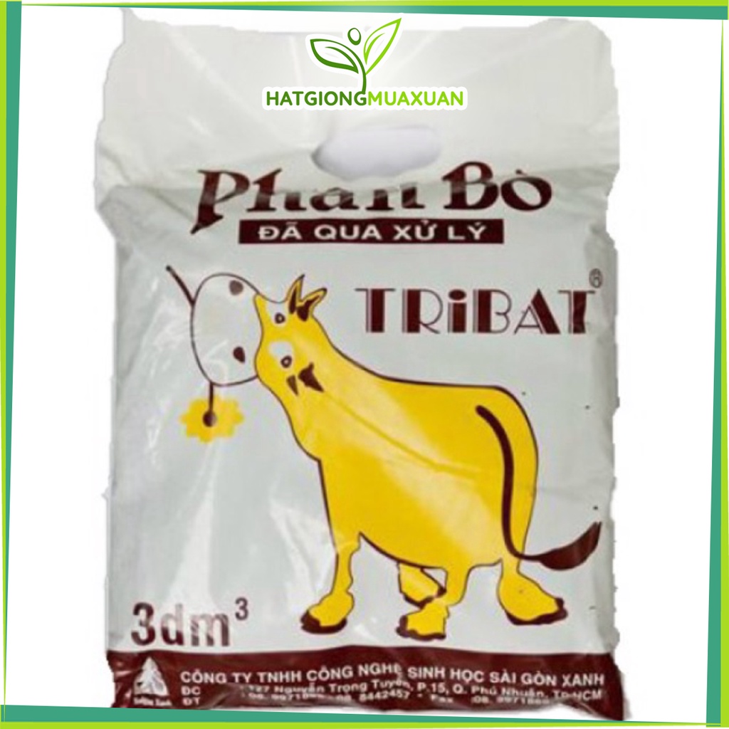 Phân bò Tribat đã qua xử lý 3dm³/10dm3