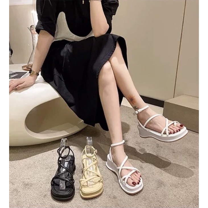 Có sẵn  SANDAL ĐỘN ĐẾ DÂY BẢN NHỎ 📣📣📣