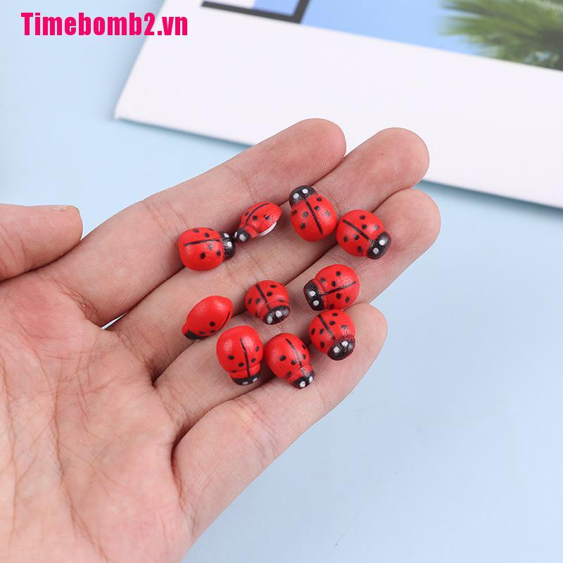 Set 100 Miếng Dán Gỗ Hình Chú Rùa Dễ Thương Xinh Xắn